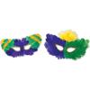 Beistle Feathered Mask with Stick(Mardi Gras Fanci-feather Masks)