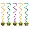 Beistle Mardi Gras Whirls(Mardi Gras Whirls (5-pack))