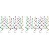 Beistle Mardi Gras Whirls(Metallic Whirls)