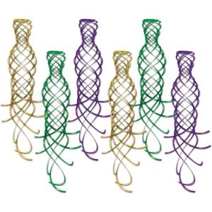 Beistle Mardi Gras Whirls(Shimmering Whirls)