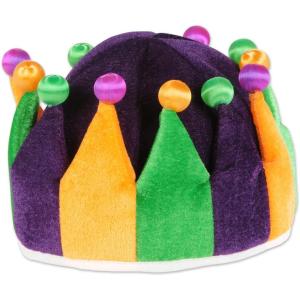 Beistle Plush Jester Crown