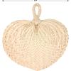 Beistle 4 Piece Raffia Fans, Natural