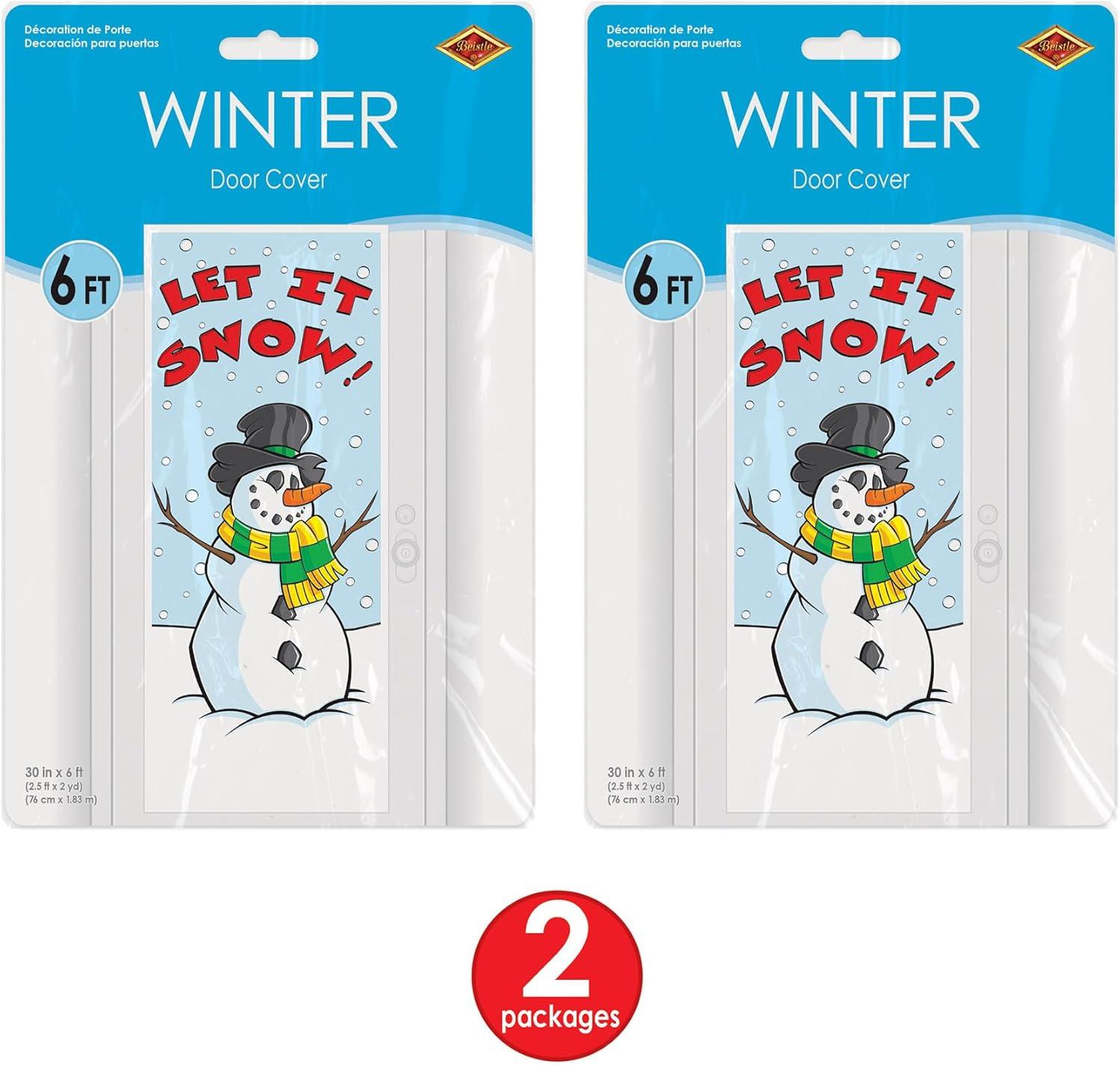 image:imageBeistle Winter Door Cover Party Accessory Pack of 2