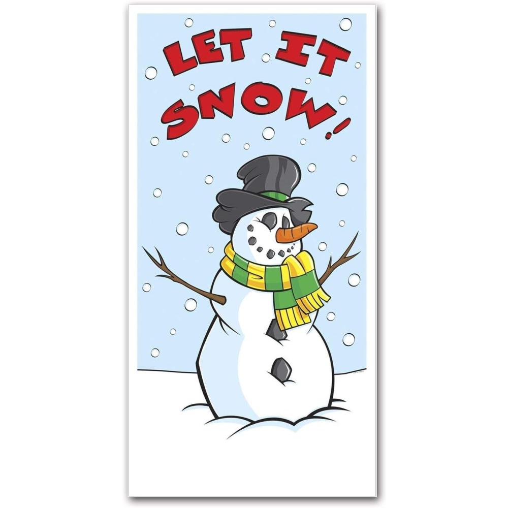 image:imageWinter Door Cover Party Accessory Pack of 12