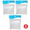 Beistle 6 Ounces Sparkling Fake Artificial Snow For Christmas Village Decorations, Holiday Winter Craft Supplies