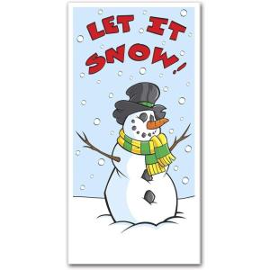 Winter Door Cover Party Accessory Pack of 12