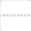 Snowflake Streamer Pack of 2