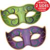 Beistle 8 Piece Jumbo Mardi Gras Decorations Masquerade Mask Cutouts New Orleans Party Décor