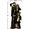 Beistle Paparazzi Stand-Up – Life-Size Gold Foil Photo Op Decoration, Freestanding Hollywood Cutout for Awards Nights, Red Carpet Events, Casino Themes, Photo Booth Props & Party Displays, 6′ x 31¼”