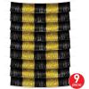 Metallic Fringe Garland Backdrop – Black & Gold