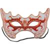 Black Laced Mask Costume Add On(Red)
