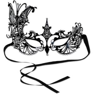 Beistle Halloween Party Metal Filigree Masquerade Mask – 6 Pack