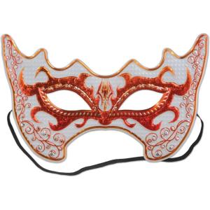 Black Laced Mask Costume Add On(Red)