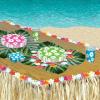 Beistle Tropical Décor Bundle – Fabric Artificial Palm Leaves & Multicolor Silk Petals, Island-Themed Decorations for Hawaiian Luaus, Safari Jungle, Summer Parties, Beach Events & Tiki Celebrations
