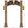 Western 3D Archway Decoration – 7.5′ – Brown