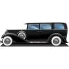 Beistle Gangster Car Stand-Up, Large 1920s Decade Cardboard Decoration, Photo Prop Backdrop for Roaring 20s and Great Gatsby Parties, Proms and Events, 3’ 6.25” x 10’