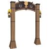 Western 3D Archway Decoration – 7.5′ – Brown