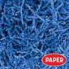 Beistle Bright Blue Paper Shreds – 6 Pack, Crinkle Cut Shredded Paper Filler for Gift Baskets, Boxes, Packaging, Shipping & Crafts, Decorative Basket Stuffing, Cushioning & Packing Material, 12 Ounces