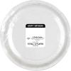 Beistle Happy Birthday Paper Plates – 16 Pack, Black and Gold Elegant Party Tableware with Script Lettering and Confetti Design, Round Disposable Dessert & Meal Plates for Milestone Celebrations, 9″
