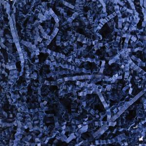 Beistle Navy Blue Paper Shreds – 6 Pack, Crinkle Cut Shredded Paper Filler for Gift Baskets, Boxes, Packaging, Shipping & Crafts, Decorative Basket Stuffing, Cushioning & Packing Material, 12 Ounces