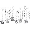 Number “16” Whirls Pack of 2