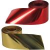 Beistle Metallic Streamer Bundle – Pack of 2, Red & Gold Foil Party Streamers, Bulk Rolls for Large Holiday Events, Birthdays, Anniversaries, Weddings, Graduations & Decorative Displays, 2″ x 200′