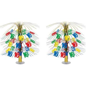 Beistle 16th Birthday Cascade Centerpiece Pack of 2(2 piece)