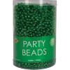 Beistle Green Party Beads – 50 Pack, Bulk Plastic Bead Necklaces, Lightweight Costume Accessories for Mardi Gras, New Year’s Eve, Themed Parties, Stage Styling, Photo Booth Props & Event Décor, 33”
