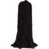 Beistle Black Party Beads – 50 Pack, Bulk Plastic Bead Necklaces, Lightweight Costume Accessories for Mardi Gras, New Year’s Eve, Themed Parties, Stage Styling, Photo Booth Props & Event Décor, 33”