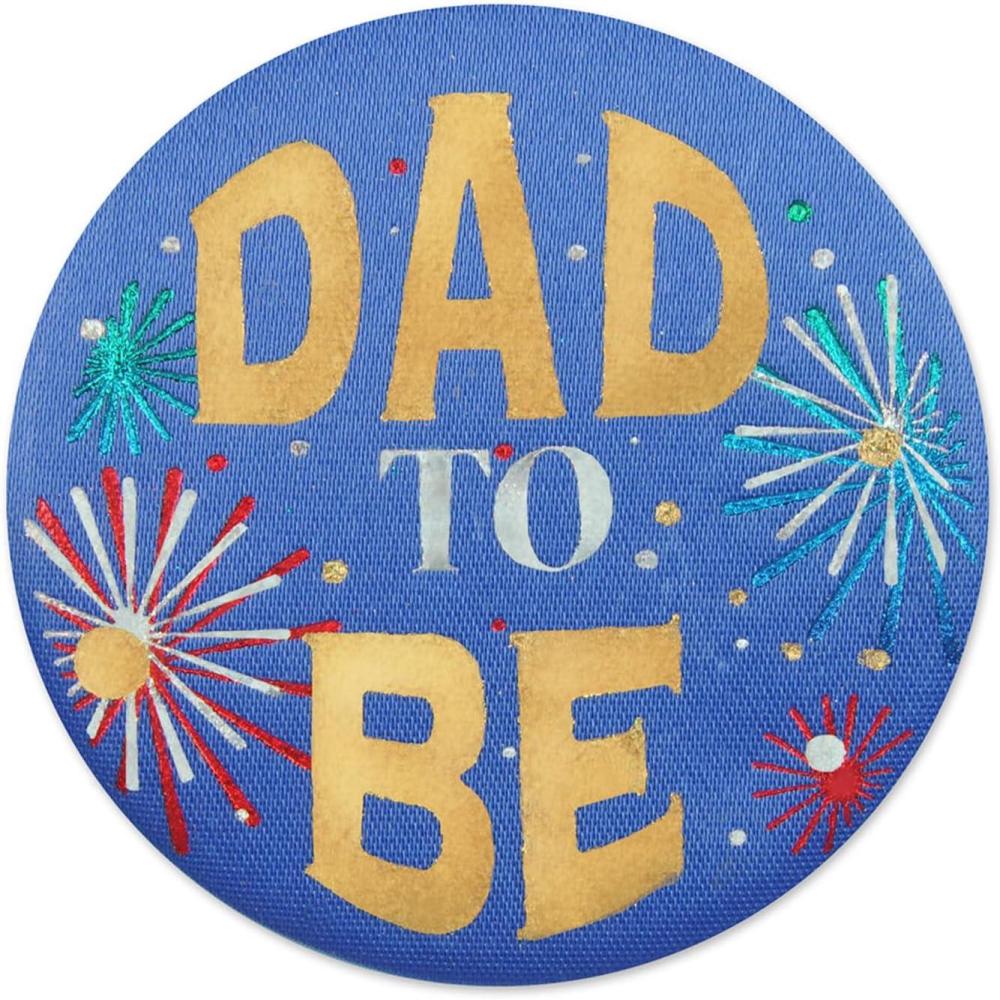 image:imageDad to Be Satin Button