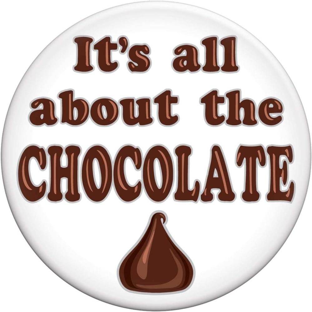 image:imageIts All About The Chocolate Button Party Accessory 1 count 1Pkg