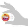 Beistle, Multicolored Special Day 21 Light-Up Plastic Blinking Button, 2″