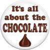 It’s All About The Chocolate Button Party Accessory (1 count) (1/Pkg)