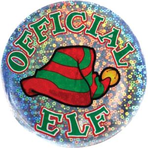 Beistle Official Elf Button