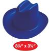 Beistle Miniature Plastic Cowboy Hats(Blue)
