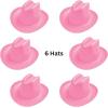 Beistle Miniature Plastic Cowboy Hats(Pink)
