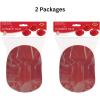 Beistle Miniature Plastic Cowboy Hats(Red)