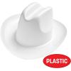 Beistle Miniature Plastic Cowboy Hats(White)