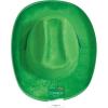 Beistle Purple Velour Cowboy Hat – Western Costume Headwear with Adjustable Chin Strap, Country Theme Accessory for Rodeo Parties, Ranch Events, Photo Booth Props, and Themed Displays(Green)