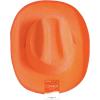 Beistle Purple Velour Cowboy Hat – Western Costume Headwear with Adjustable Chin Strap, Country Theme Accessory for Rodeo Parties, Ranch Events, Photo Booth Props, and Themed Displays(Orange)