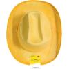Beistle Purple Velour Cowboy Hat – Western Costume Headwear with Adjustable Chin Strap, Country Theme Accessory for Rodeo Parties, Ranch Events, Photo Booth Props, and Themed Displays(Yellow)
