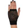 Beistle Black Short Fishnet Gloves – 2 Pairs, Fingerless Stretch Mesh Costume Accessories with Elastic Wrist Cuffs, Retro 80s Party Wear, Halloween Outfit Accents for Dance Rave Themed Events