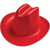 Beistle Miniature Plastic Cowboy Hats(Red)