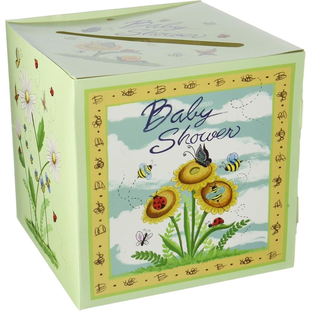 image:imageHula Baby Card Box Party Accessory 1 count 1PkgBaby Shower Card Box