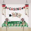 Beistle 4 Piece Paper Dice Card Boxes For Casino Theme Party Supplies, Table Décor, Made In USA Since 1900