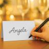 Beistle White Place Cards – 100 Pack, Folded Table Name Cards with Blank Center, Cardstock Seating Markers for Weddings, Receptions, Banquets, Catering Label Displays & Formal Event Décor, 2″ x 4″