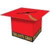 Beistle Red Graduate Cap Card Box Pack of 6