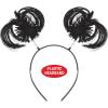 Beistle Pink Plastic Tiaras(Black)