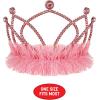 Beistle Pink Plastic Tiaras(Pink)