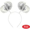 Beistle Pink Plastic Tiaras(White)